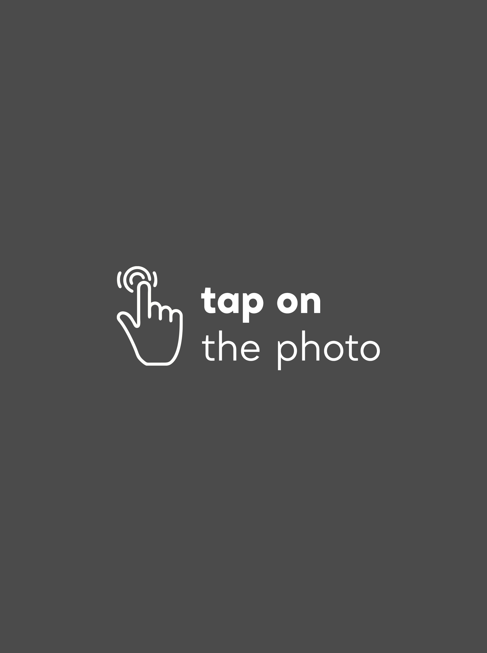 Tap on the photo